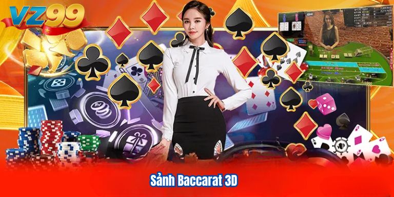 Sảnh Baccarat 3D